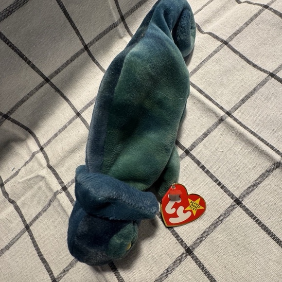 vintage ty beanie babies - Rainbow The Gecko